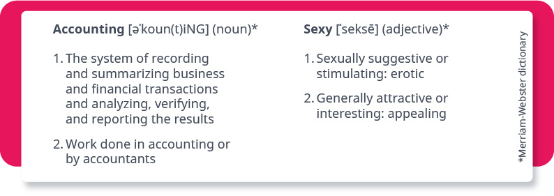 Making Accounting Sexy Again